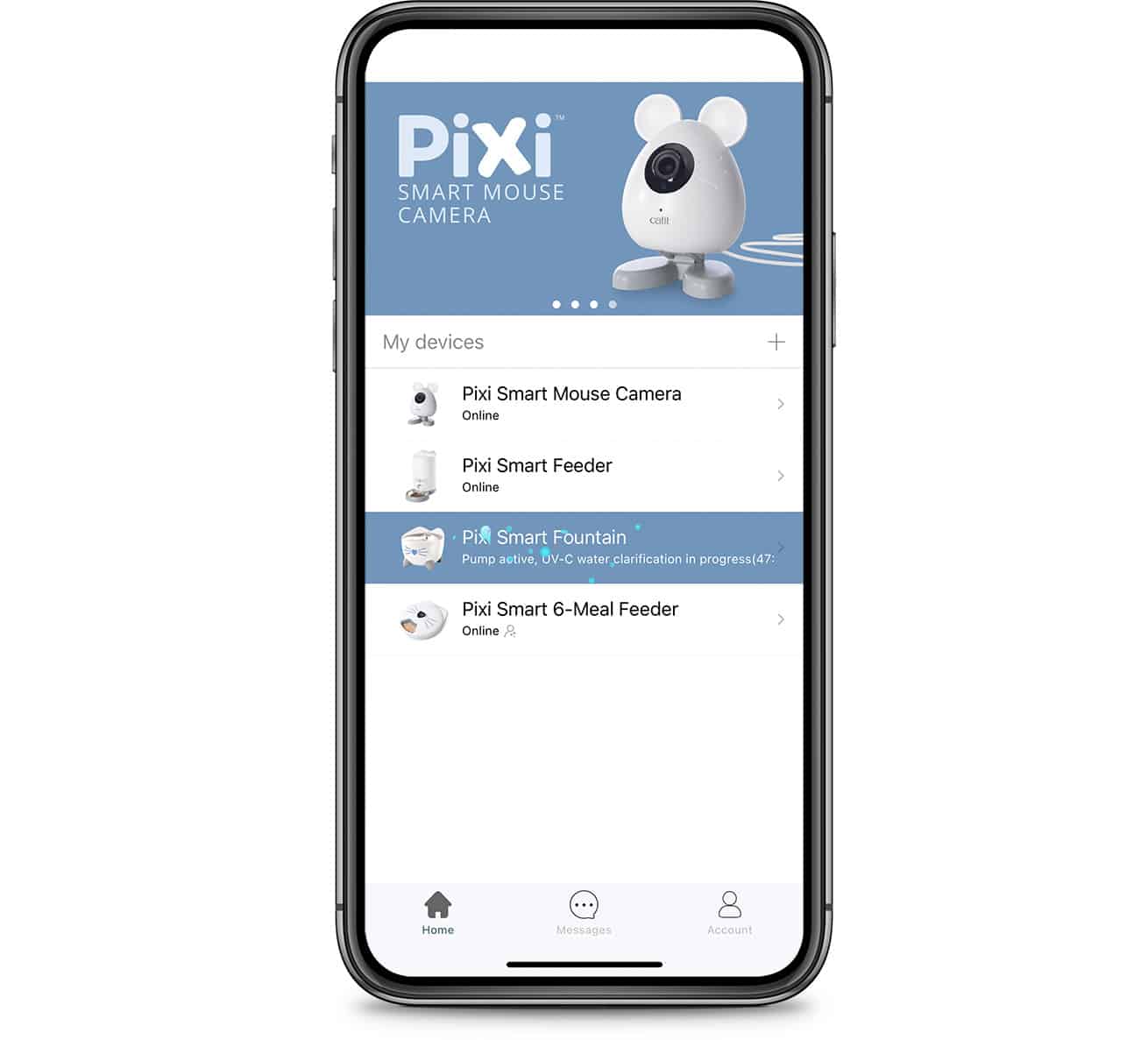 PIXI App Adding multiple devices