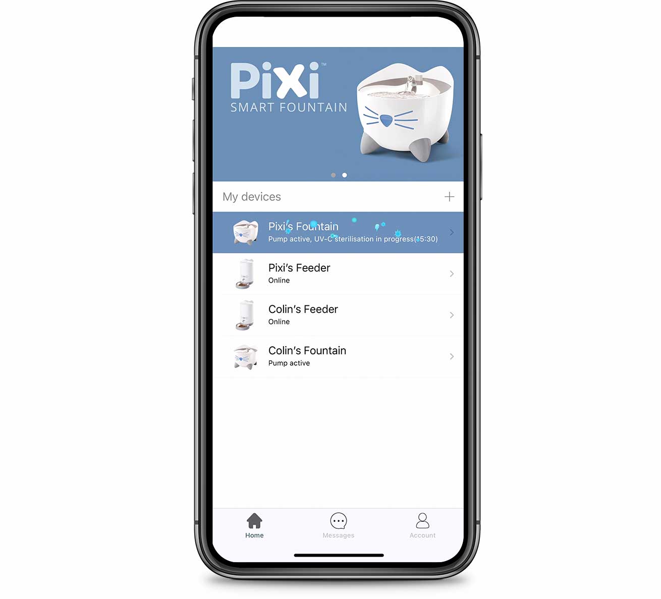 PIXI App front page