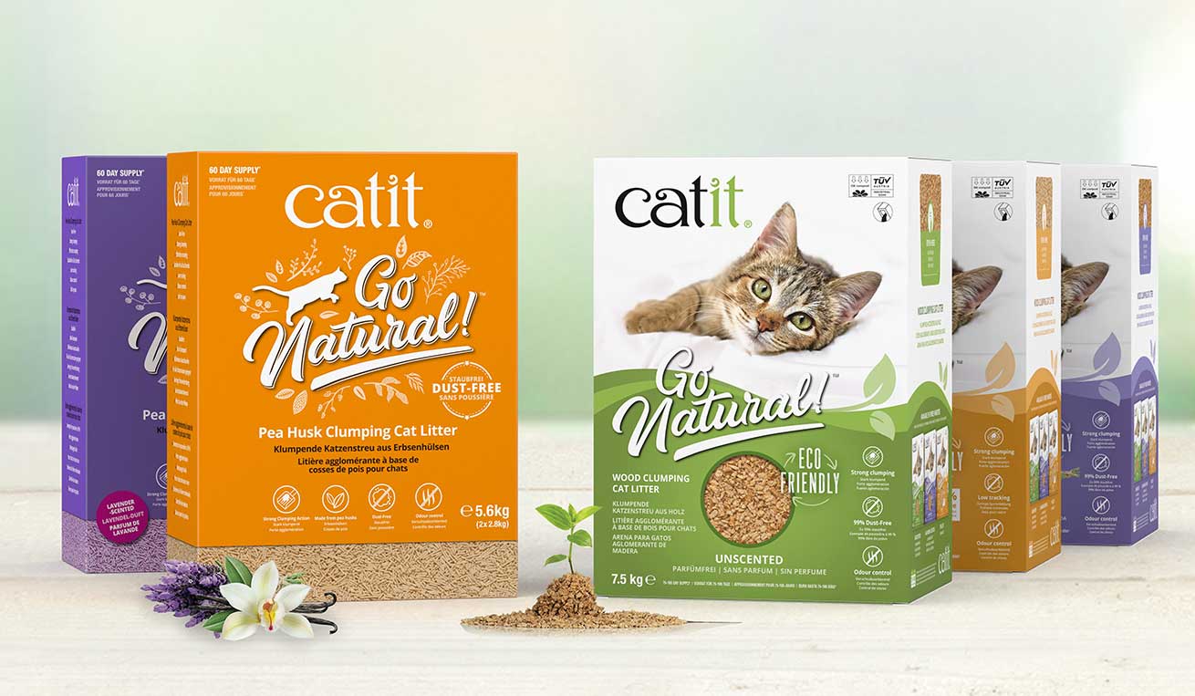 Catit Go natural Litters Europe