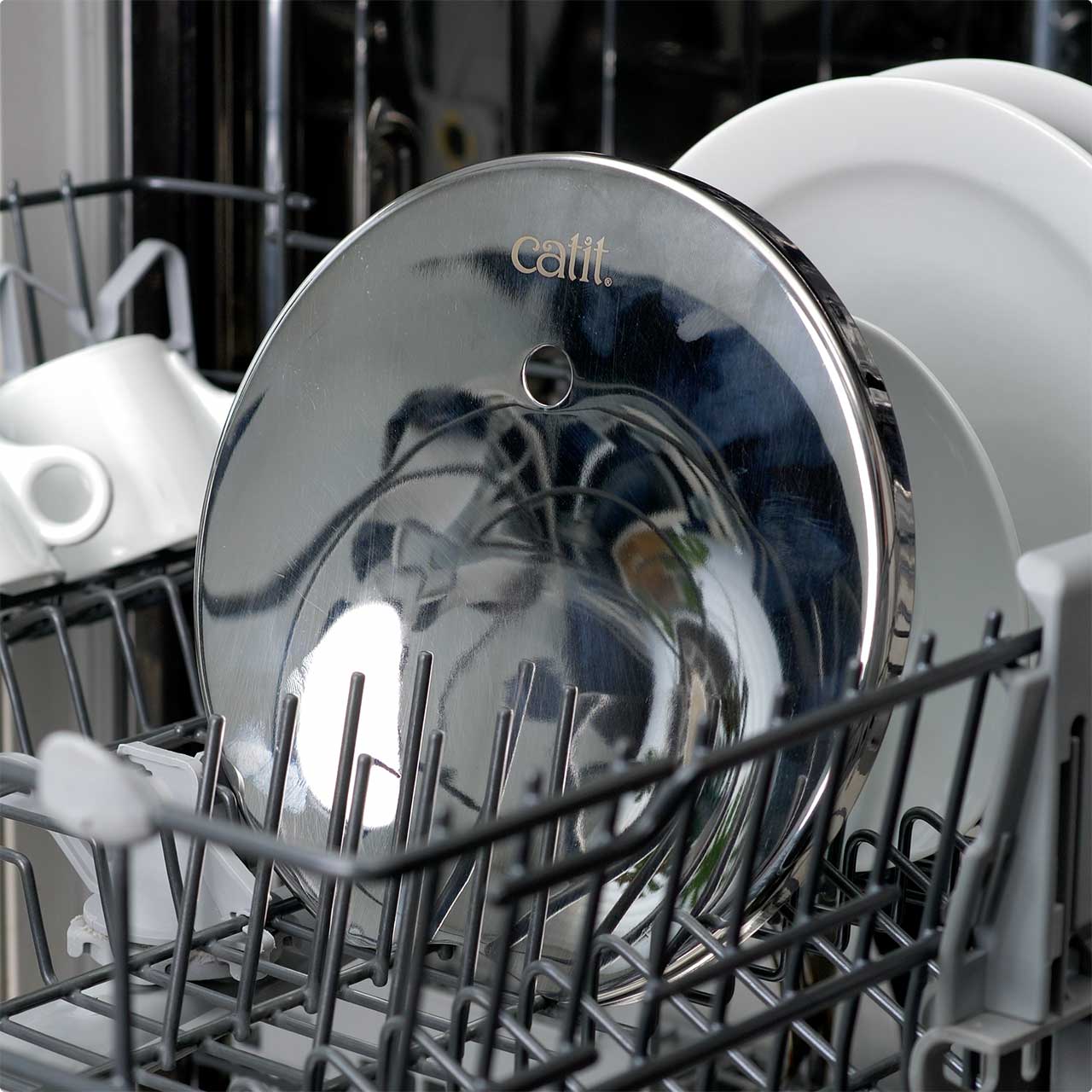 Dessus en acier inoxydable qui va au lave-vaisselle