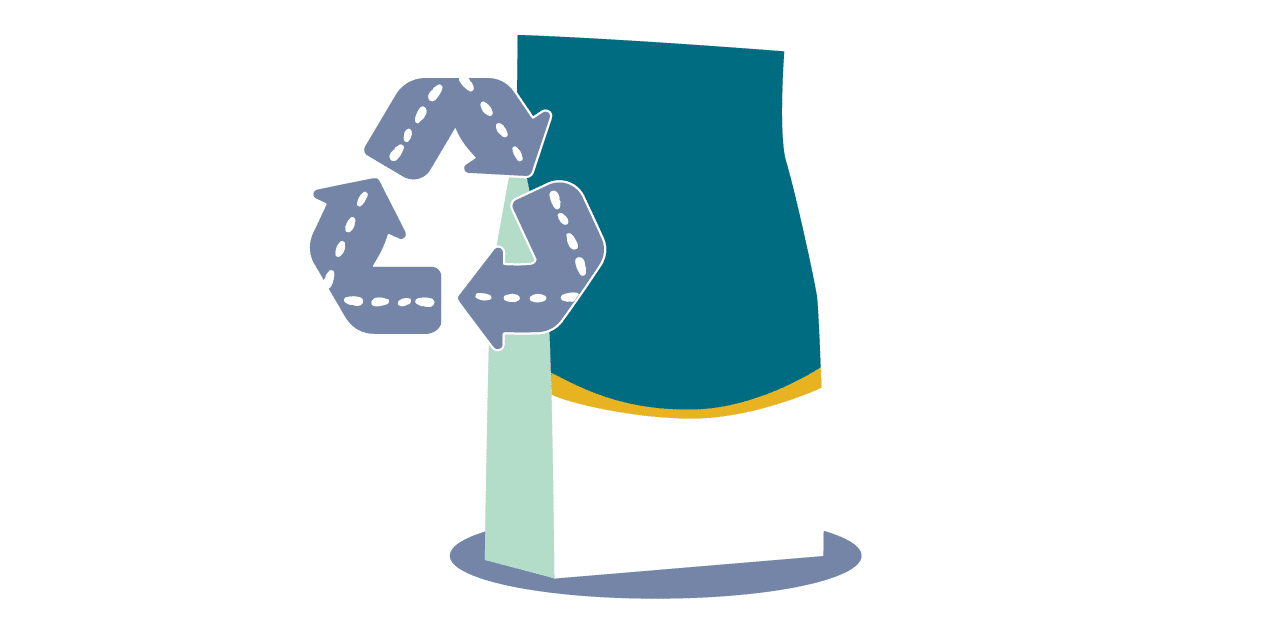 Recycleerbare zak