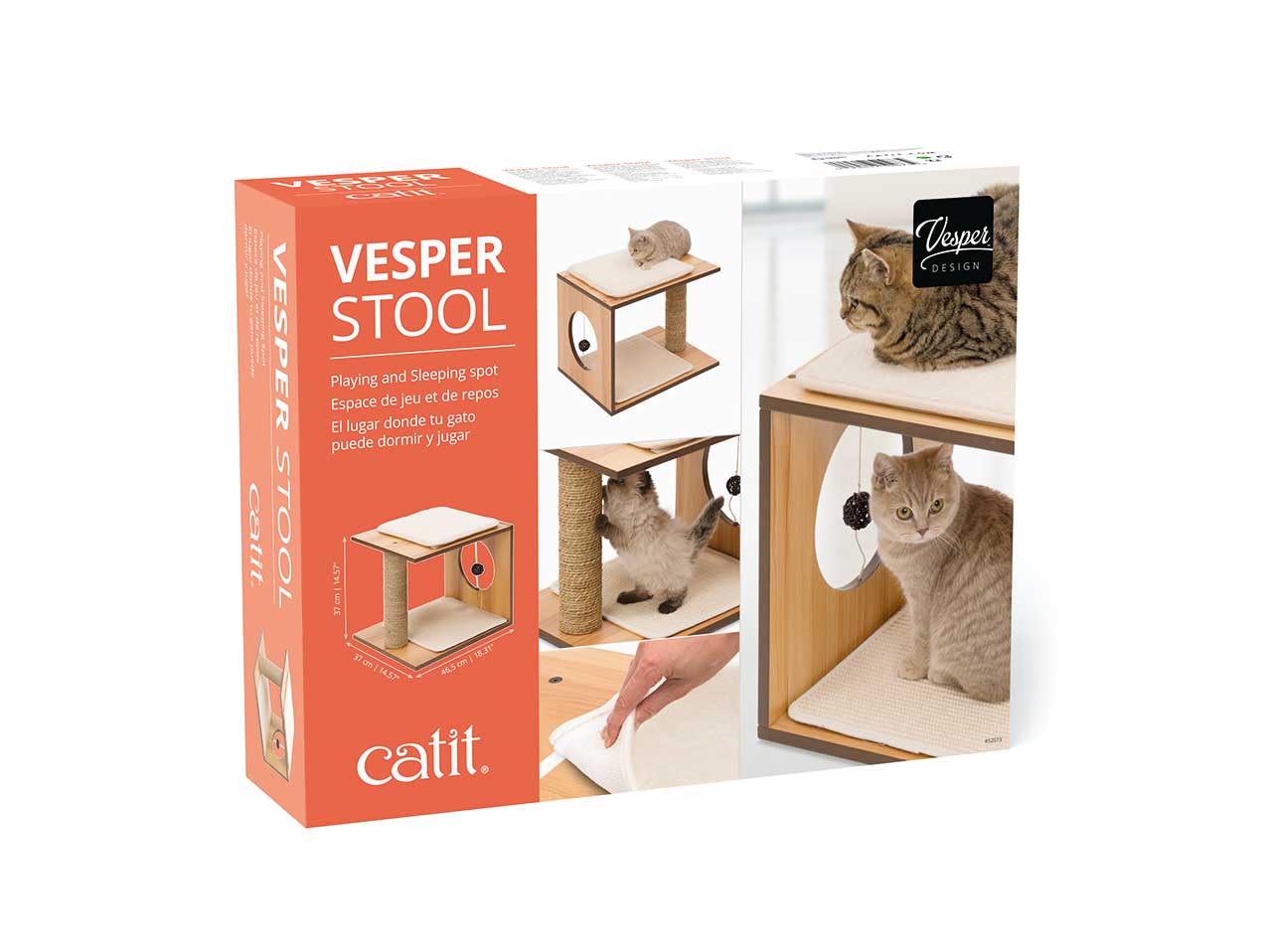 Vesper Stool packaging