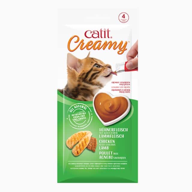 Catit Creamy - Pollo y Cordero - Europa