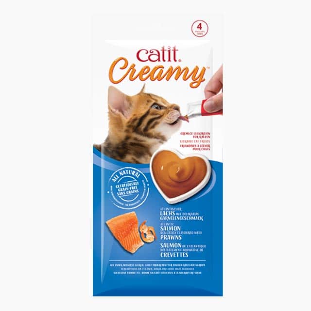 Catit Creamy - Salmón y Gambas - Europa