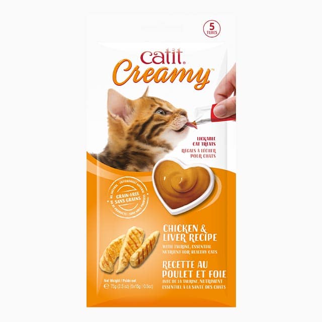 Catit Creamy - Frango & Fígado - América do Norte