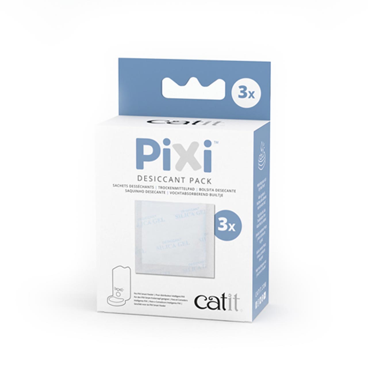 Verpakking PIXI droogmiddel pack