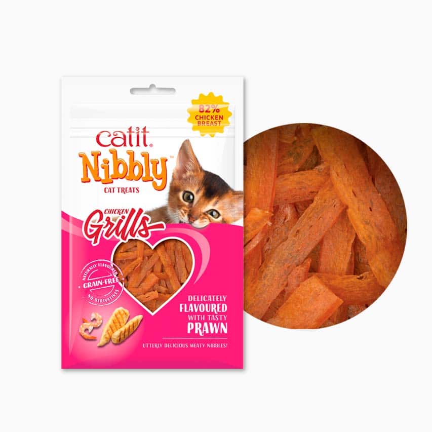 Catit Nibbly Grills - Pollo y Gambas
