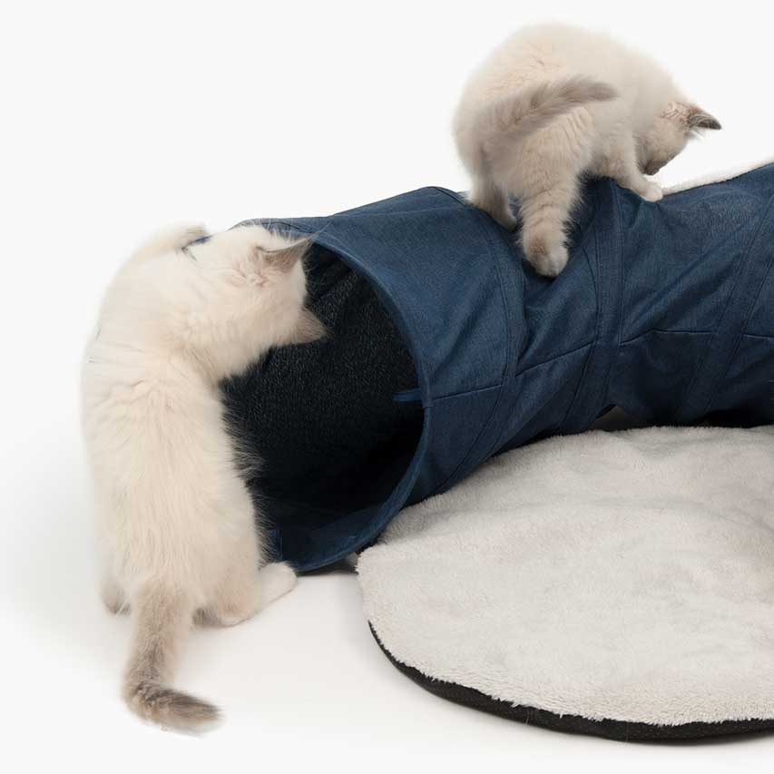 Meuble de jeu en tissu pour chats