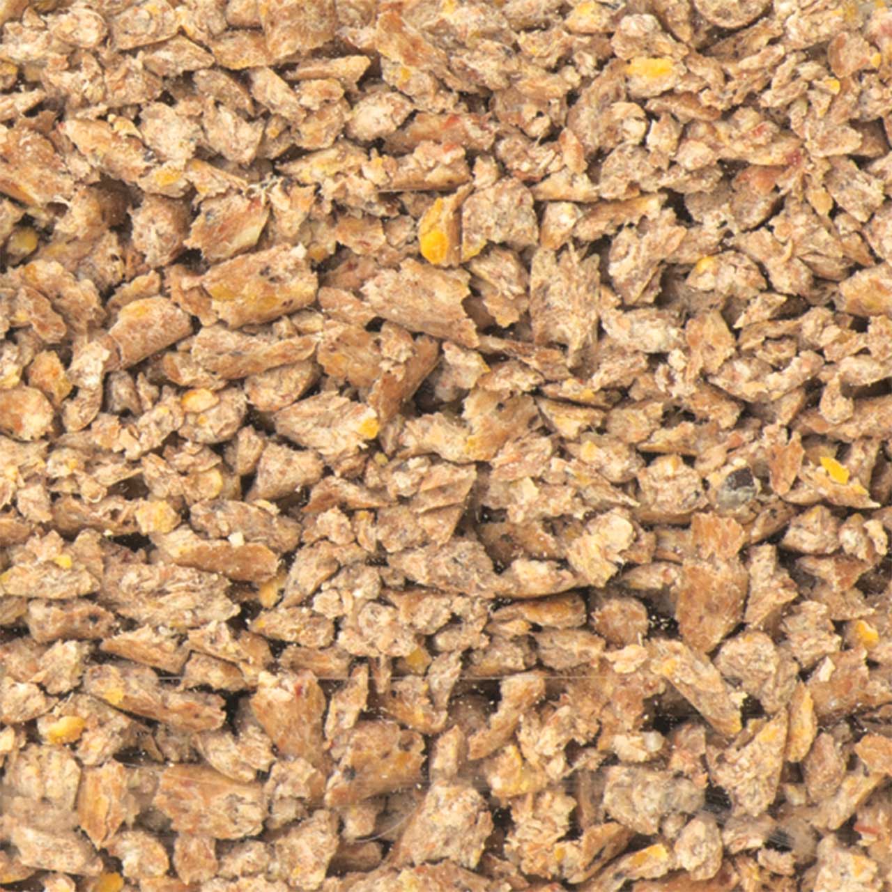 Crushed pellets with high absorbency