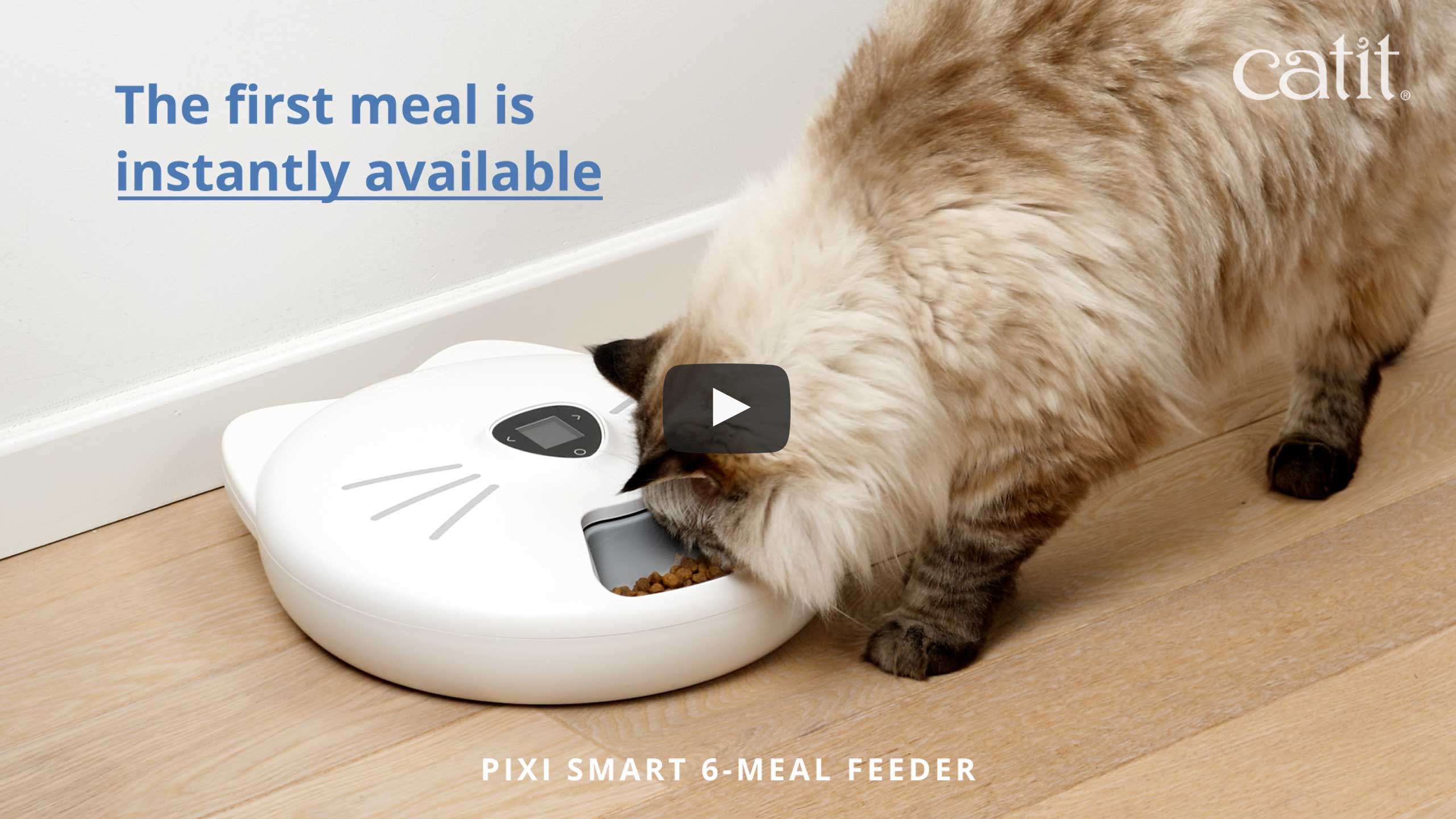 Wideo Catit PIXI 6-meal Feeder