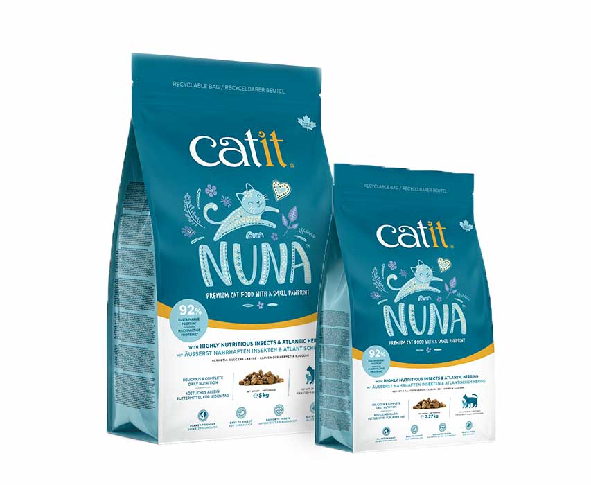 Catit Nuna met insectenproteïne en haring