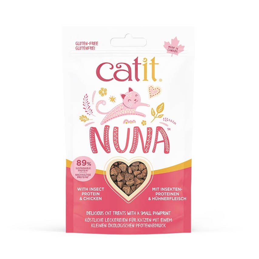 Snacks Catit Nuna  - Receta de Proteína de Insectos y Pollo