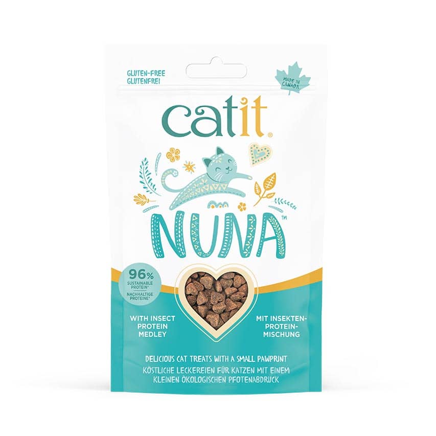 Snacks Catit Nuna  - Mezcla de Proteínas de Insectos