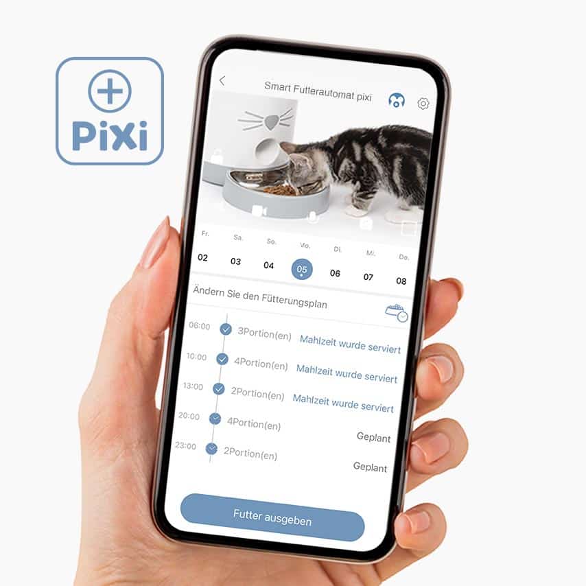 Verbindung mit PIXI Smart-Geräten