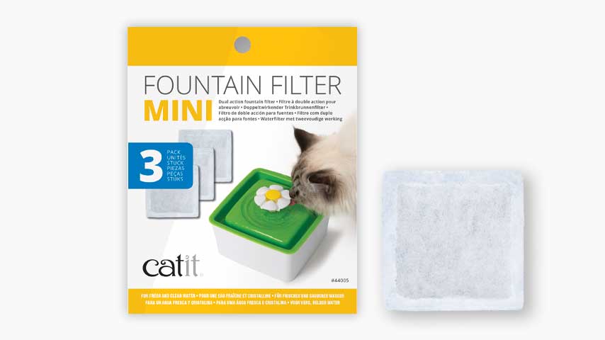 Filtre pour mini abreuvoir Catit avec fleur