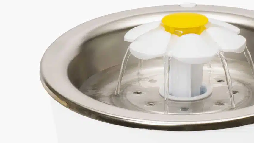 Catit Stainless Steel Flower Fountain for cats