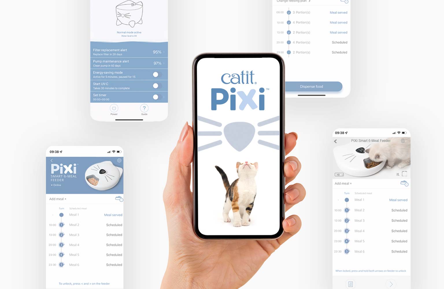 Aplicación móvil Catit PIXI
