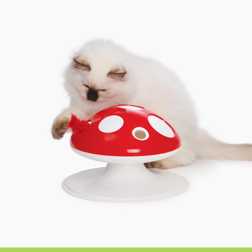 Catit Cat Play Treat Spinner, Interactive Cat Toys