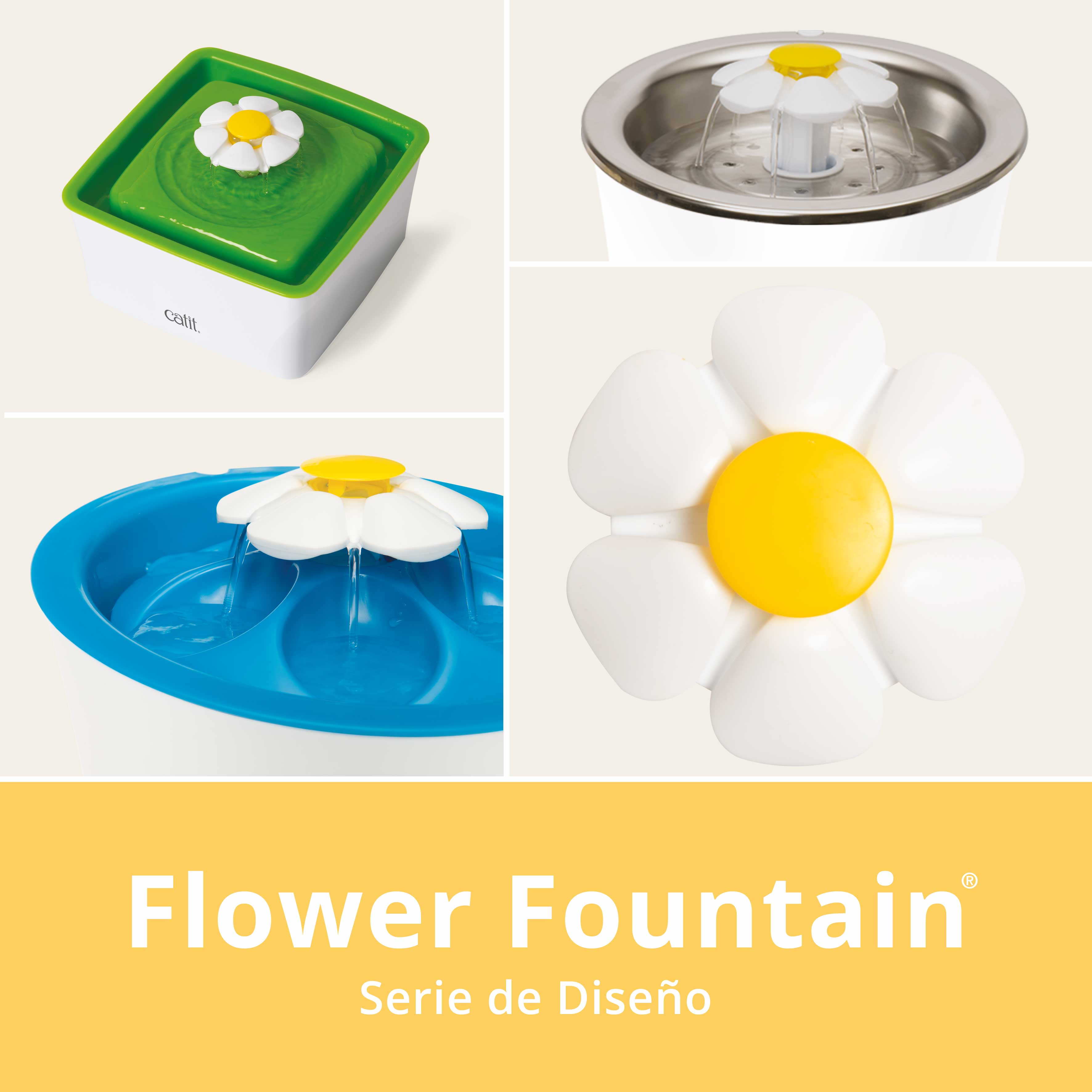Serie de Diseño Catit Flower Fountain