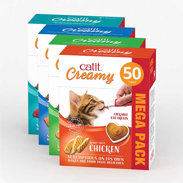 Friandises Catit Creamy - paquets de 50