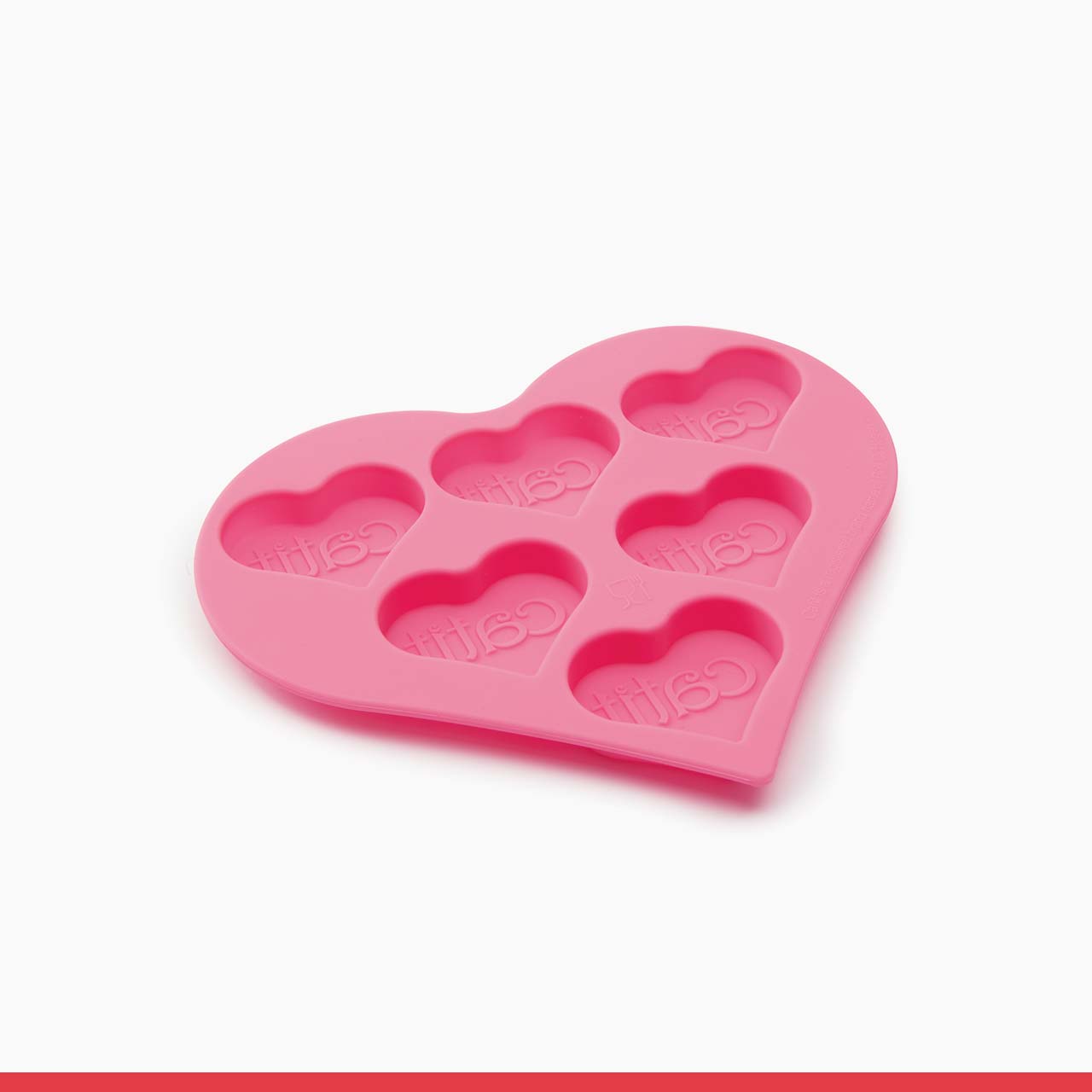 Catit Creamy Heart-shaped Silicone Ice Tray
