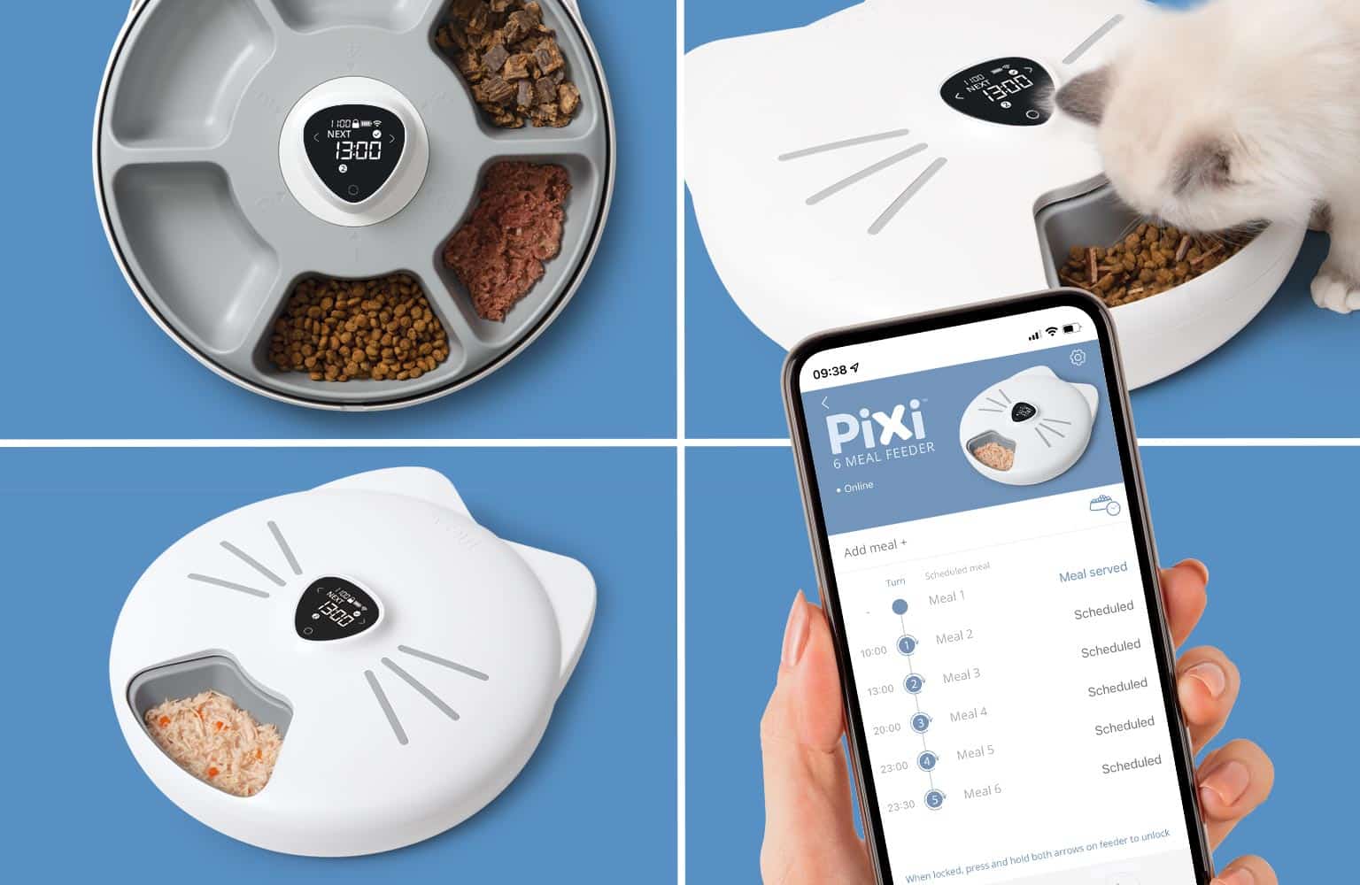 Dispenser Catit PIXI Smart 6 pasti