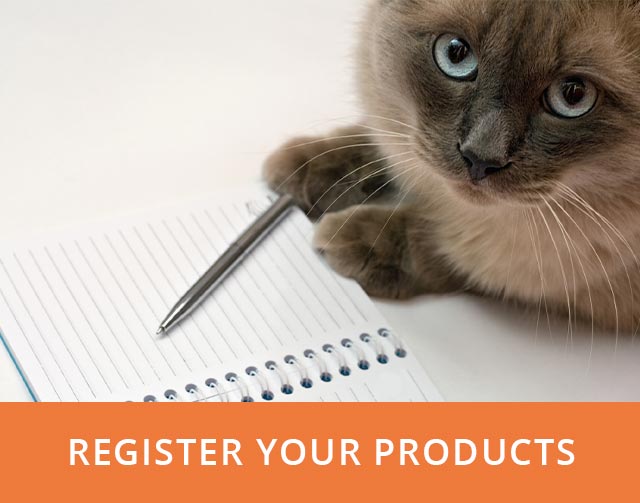 Register your products