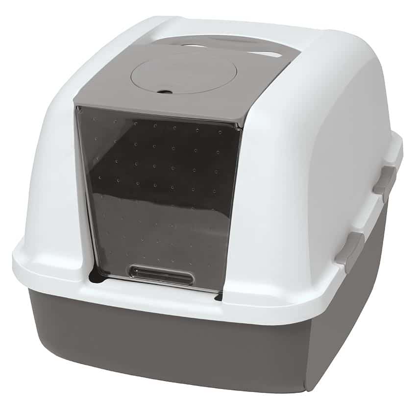 Toilette per gatti Catit Jumbo con sistema di filtraggio airsift