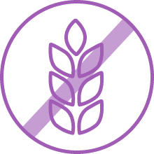 Icona PRIVO DI aromi o coloranti artificiali — PRIVO DI grano o soia