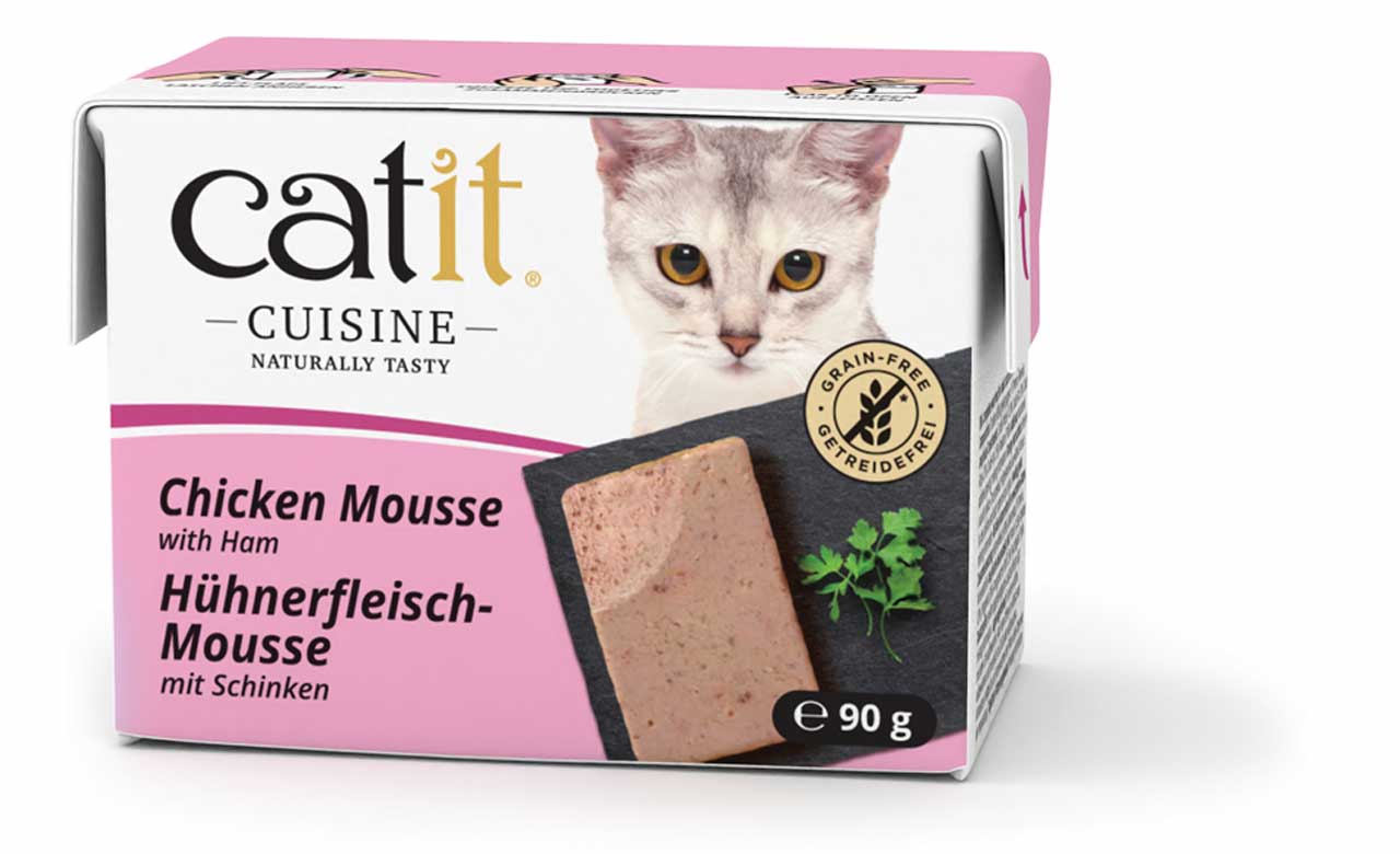Packaging Chicken Mousse with Ham