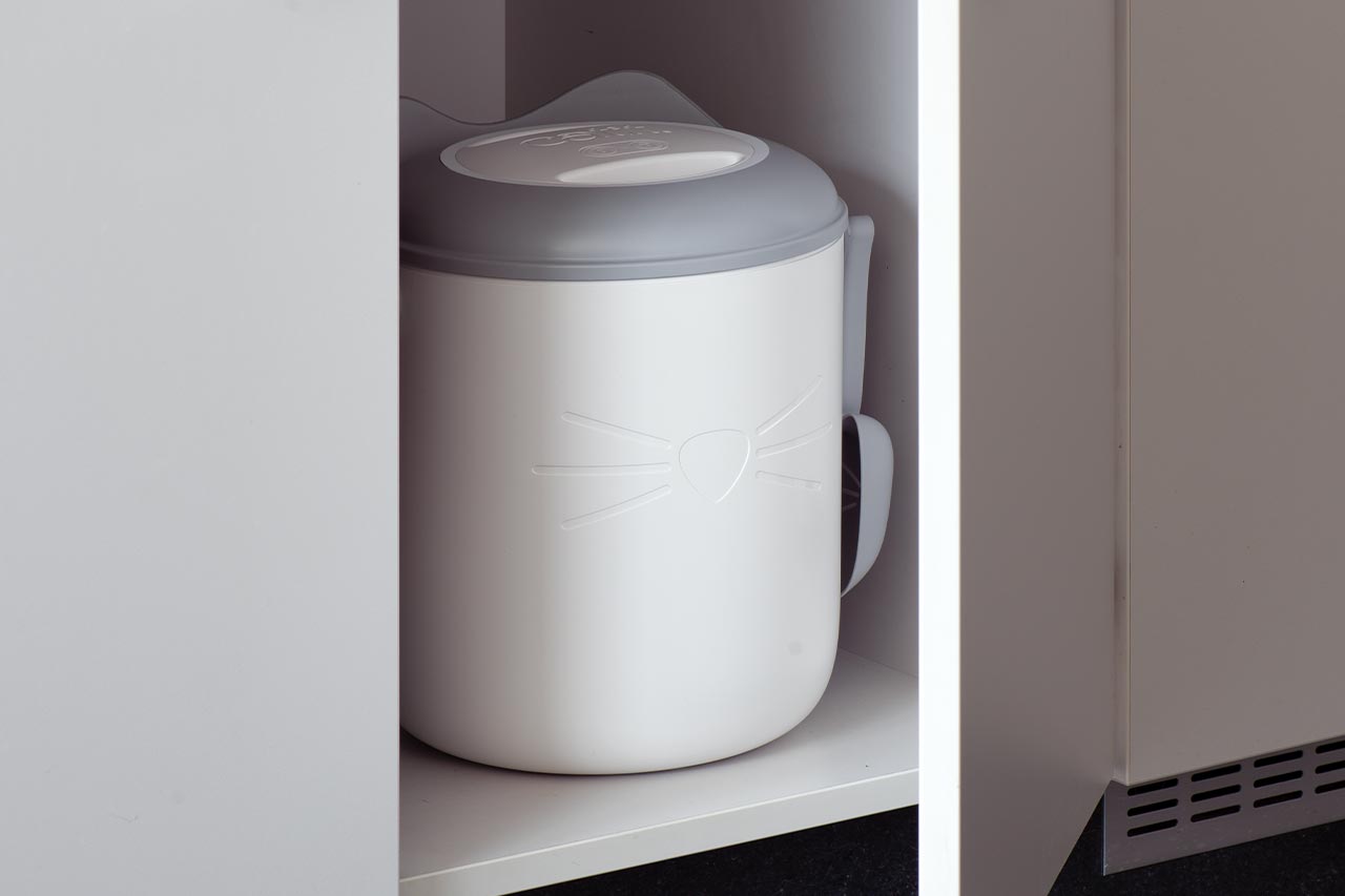 contenant sous vide intellient PIXI compact dans une armoire