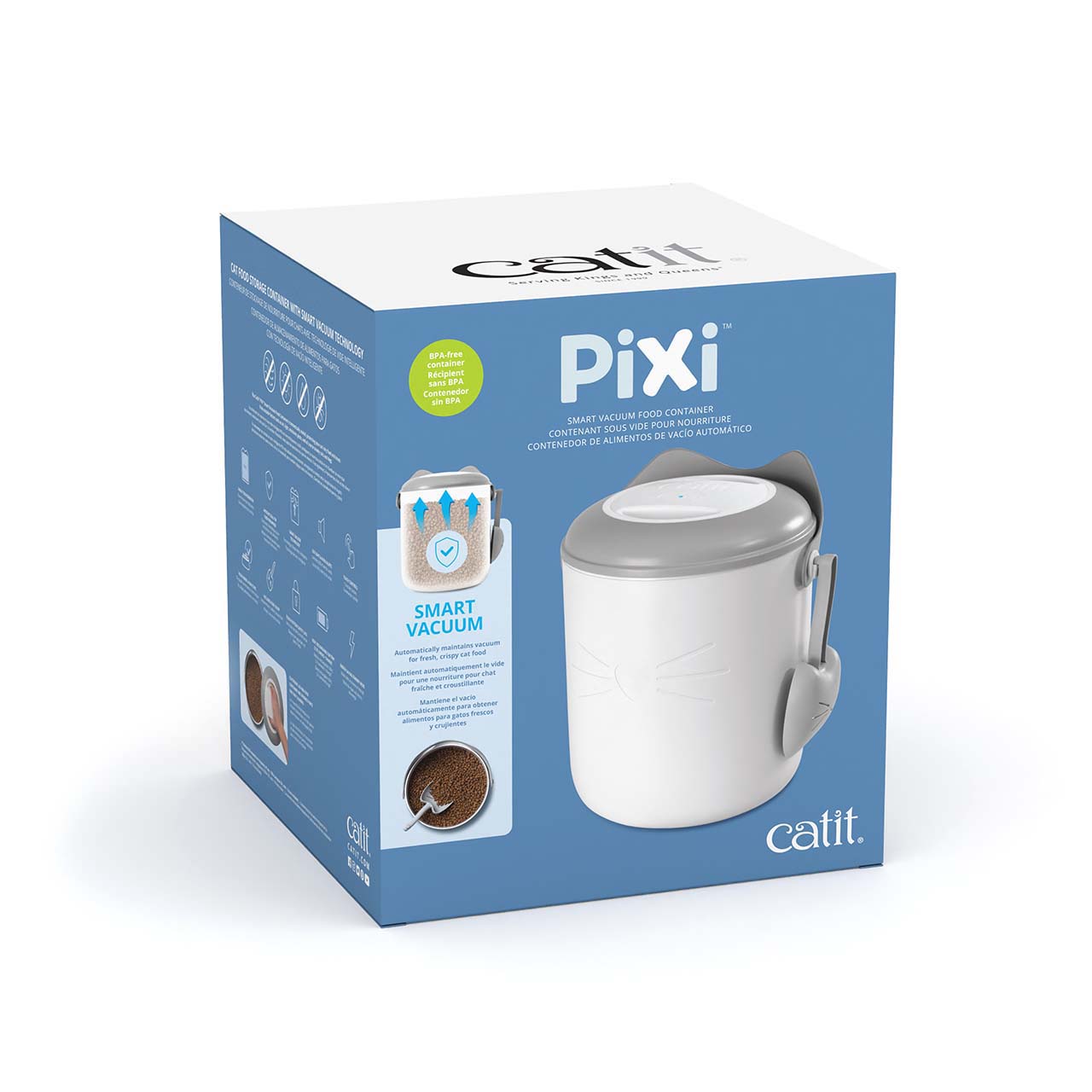 Catit PIXI 真空フードコンテナの同梱物