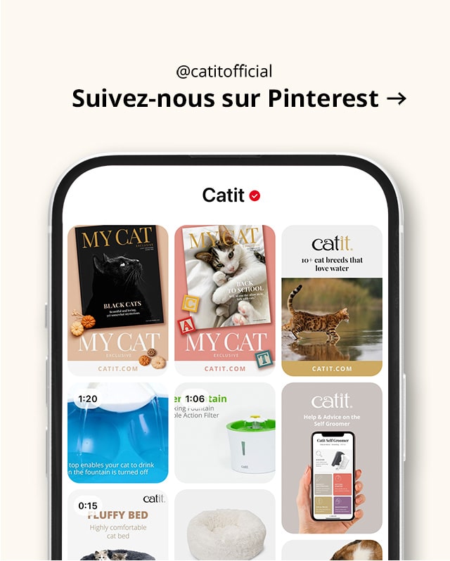 Suivez-nous sur Pinterest