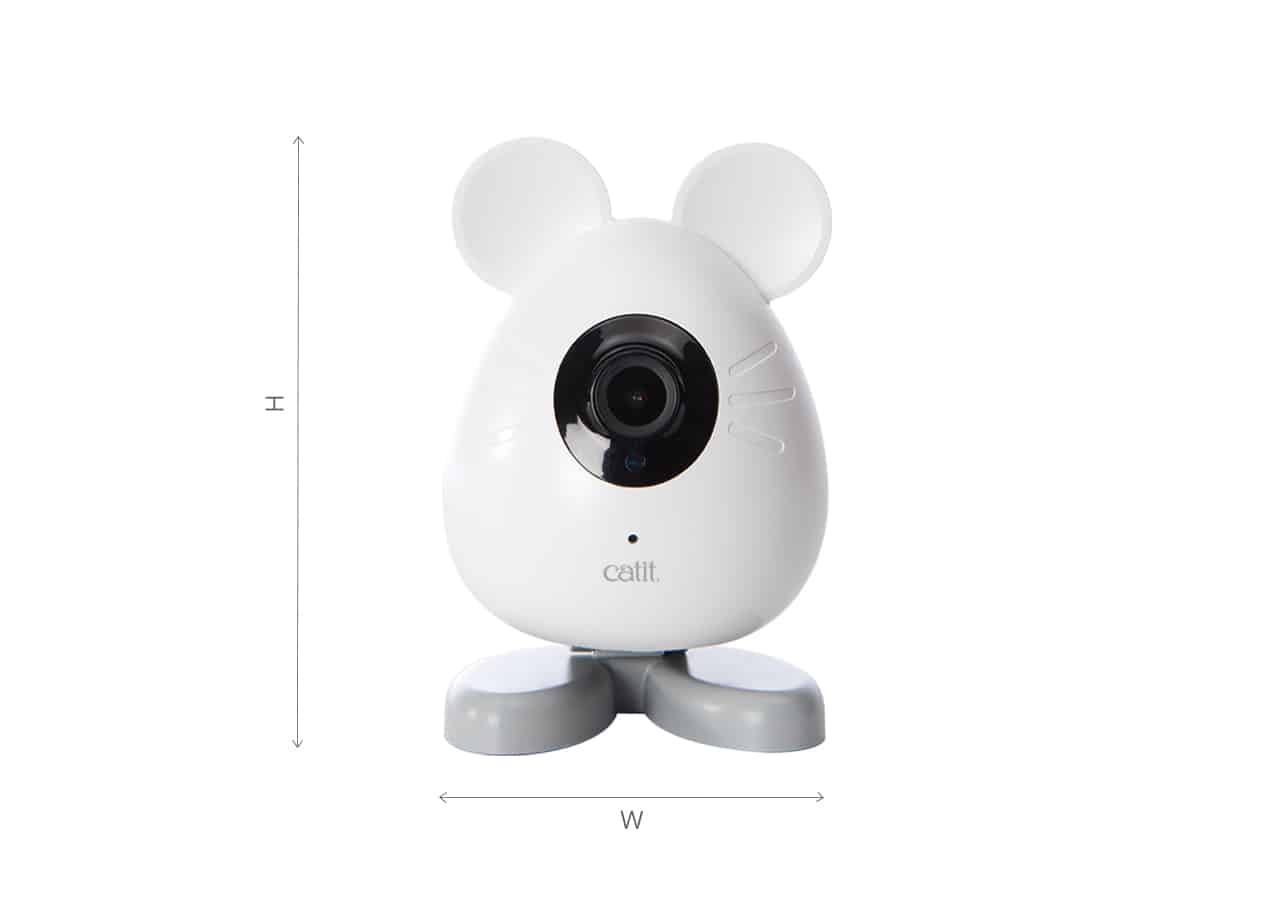 Measurements Catit PIXI Smart Mouse Camera