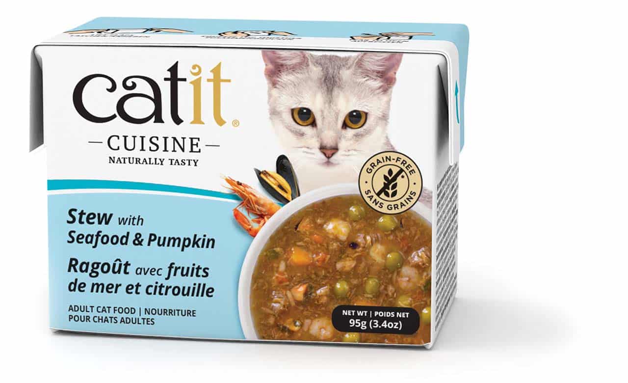 Catit Cuisine Stew with Seafood & Pumpkin Packaging