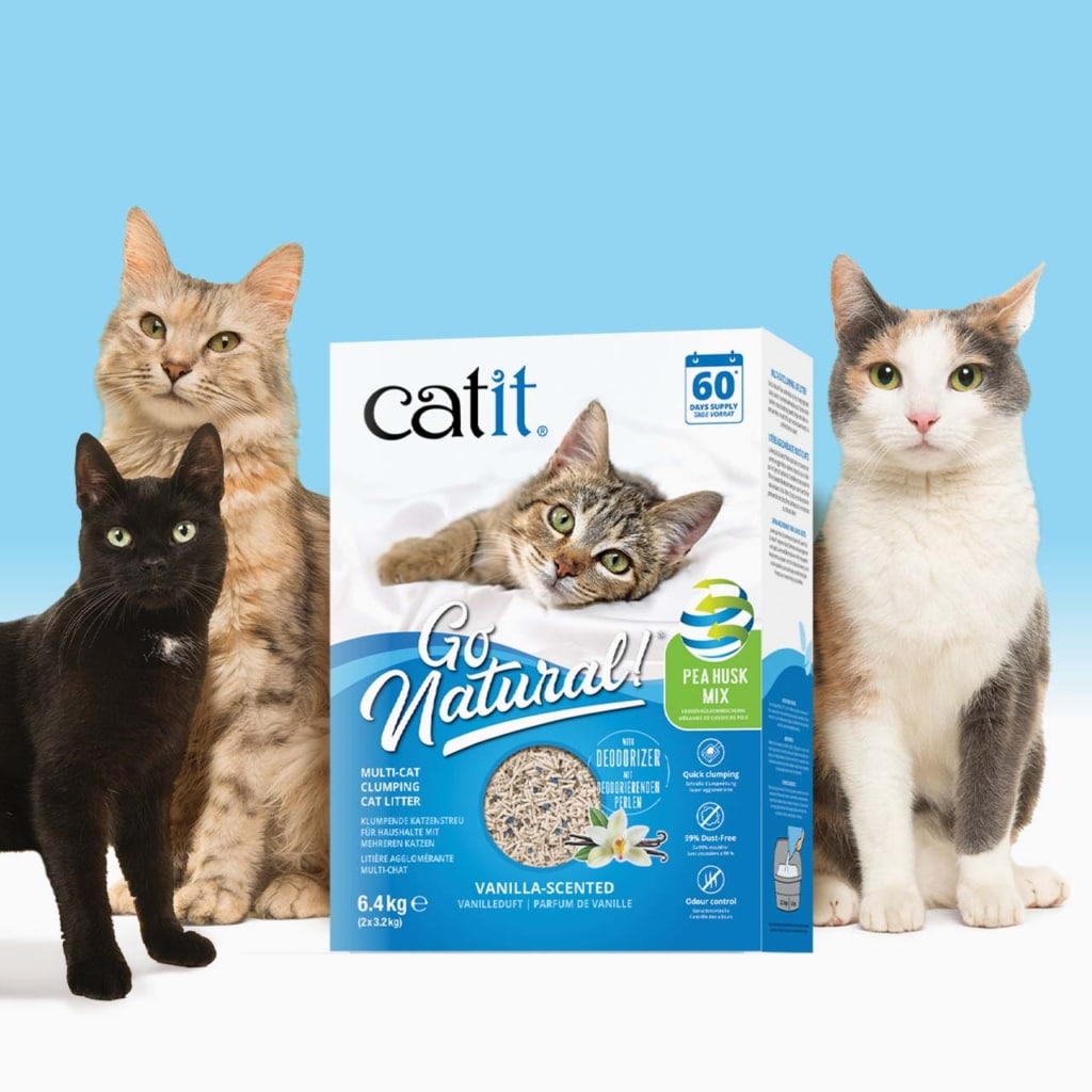 Catit Catit Go Natural Multi-Cat Clumping Cat Litter - Products