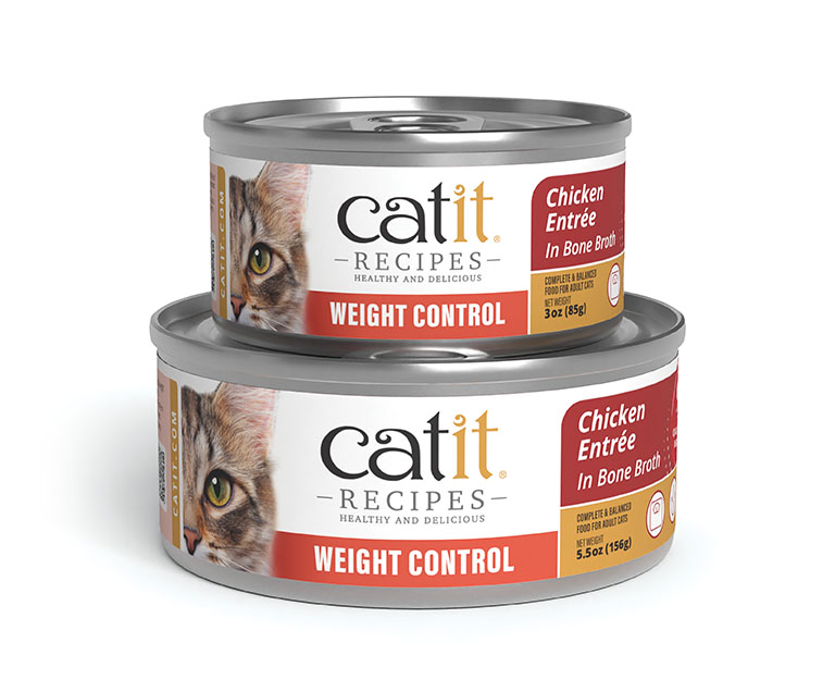 Catit Recipes WEIGHT CONTROL - Chicken Entrée Cans