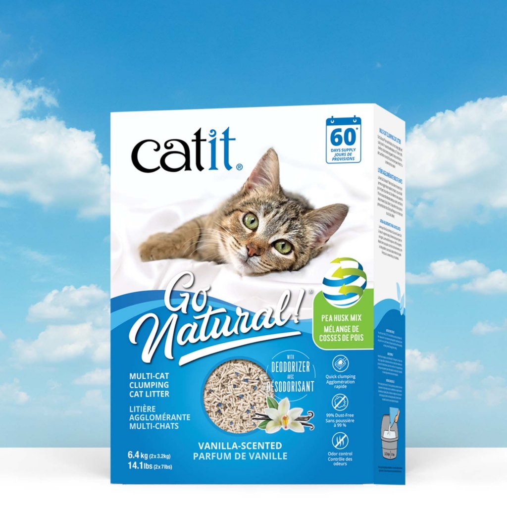 Catit Catit Go Natural Multi-Cat Clumping Cat Litter - Products