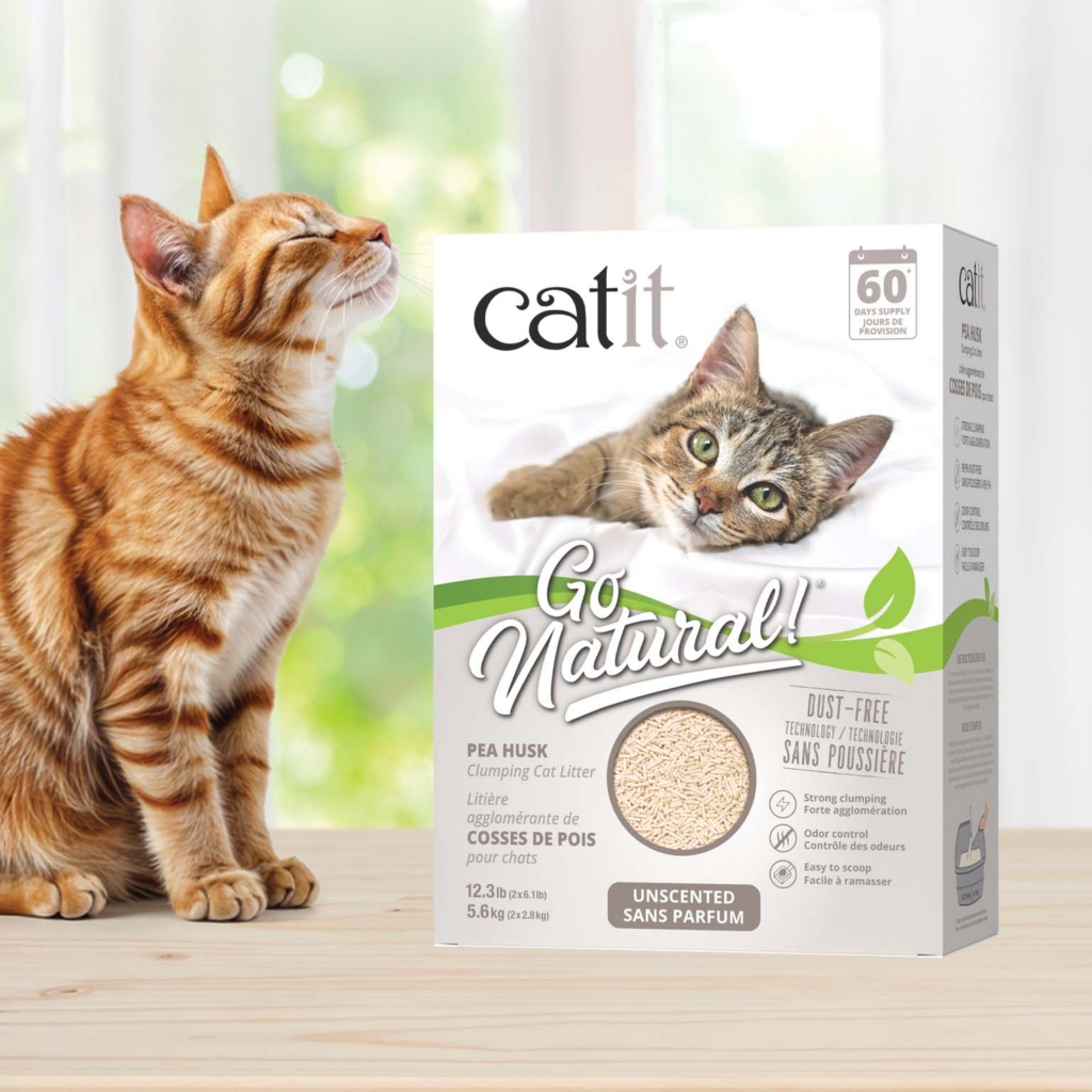 Catit Catit Go Natural Pea Husk Unscented Cat Litter - Products