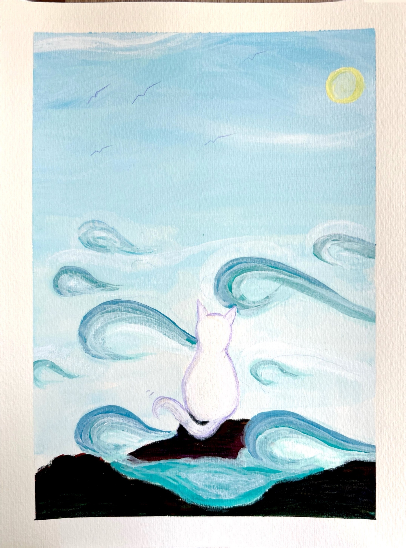 Cat art entry
