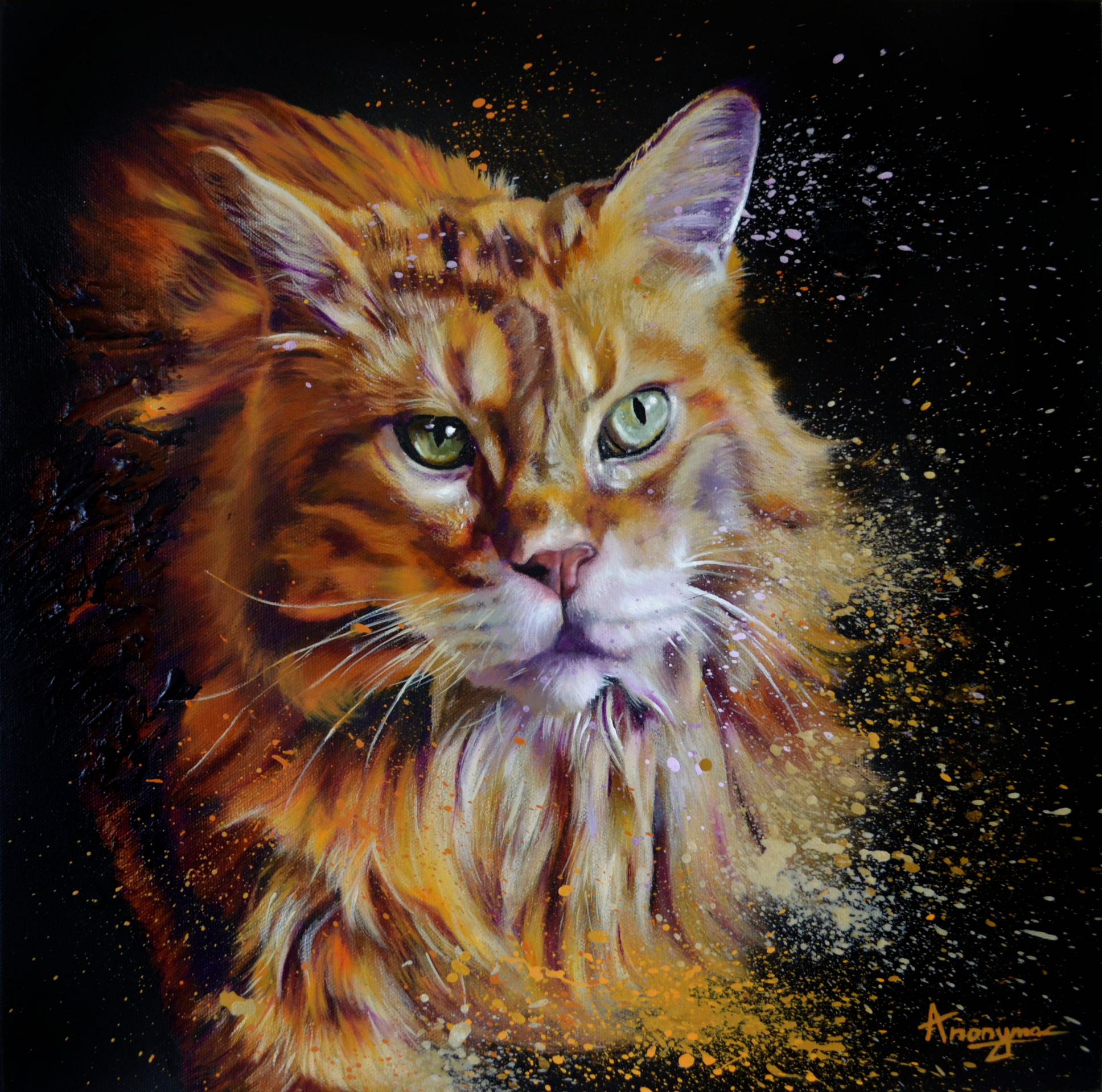 Cat art entry