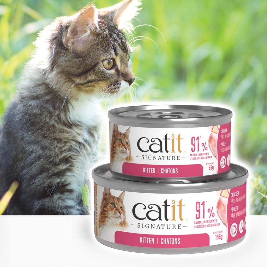 Catit Signature KITTEN - Chicken Pâté in Bone Broth - Products