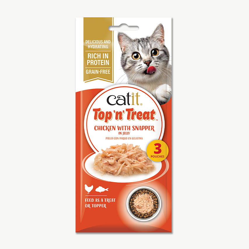Catit Top ‘n’ Treat Chicken with Snapper packaging