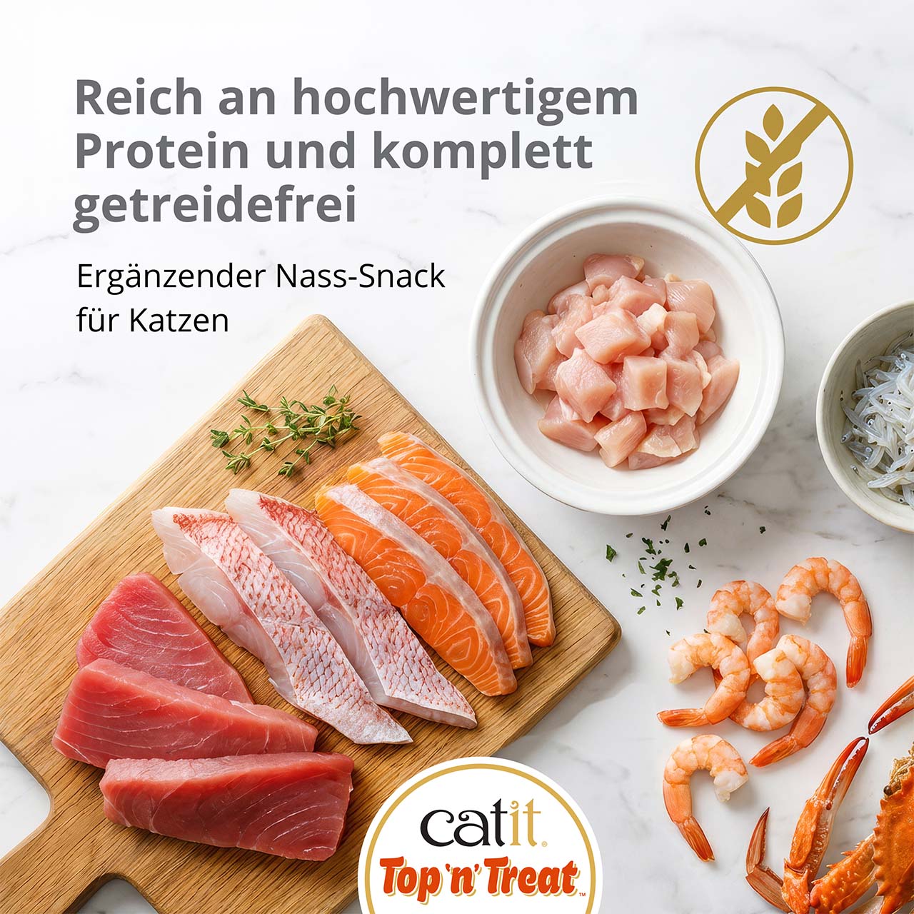 Proteinreich und getreidefrei