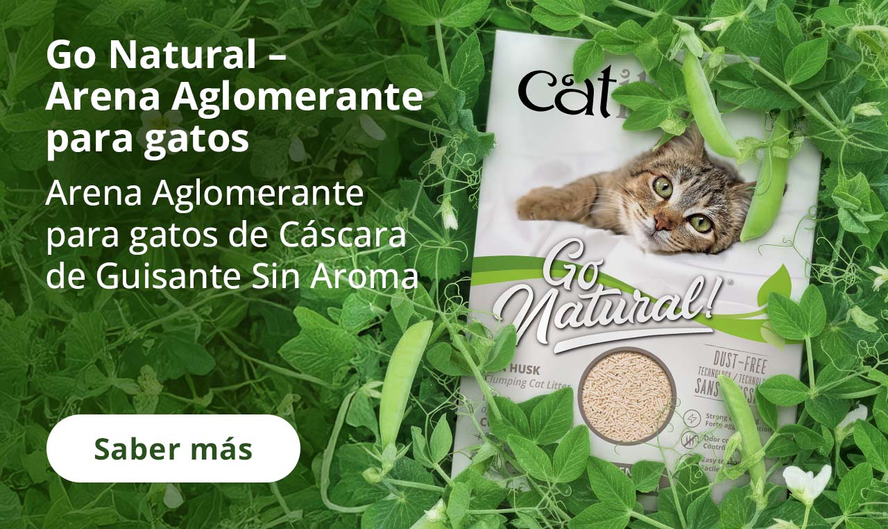 Go Natural -
Arena Aglomerante para gatos
Arena Aglomerante para gatos de Cascara de Guisante Sin Aroma
