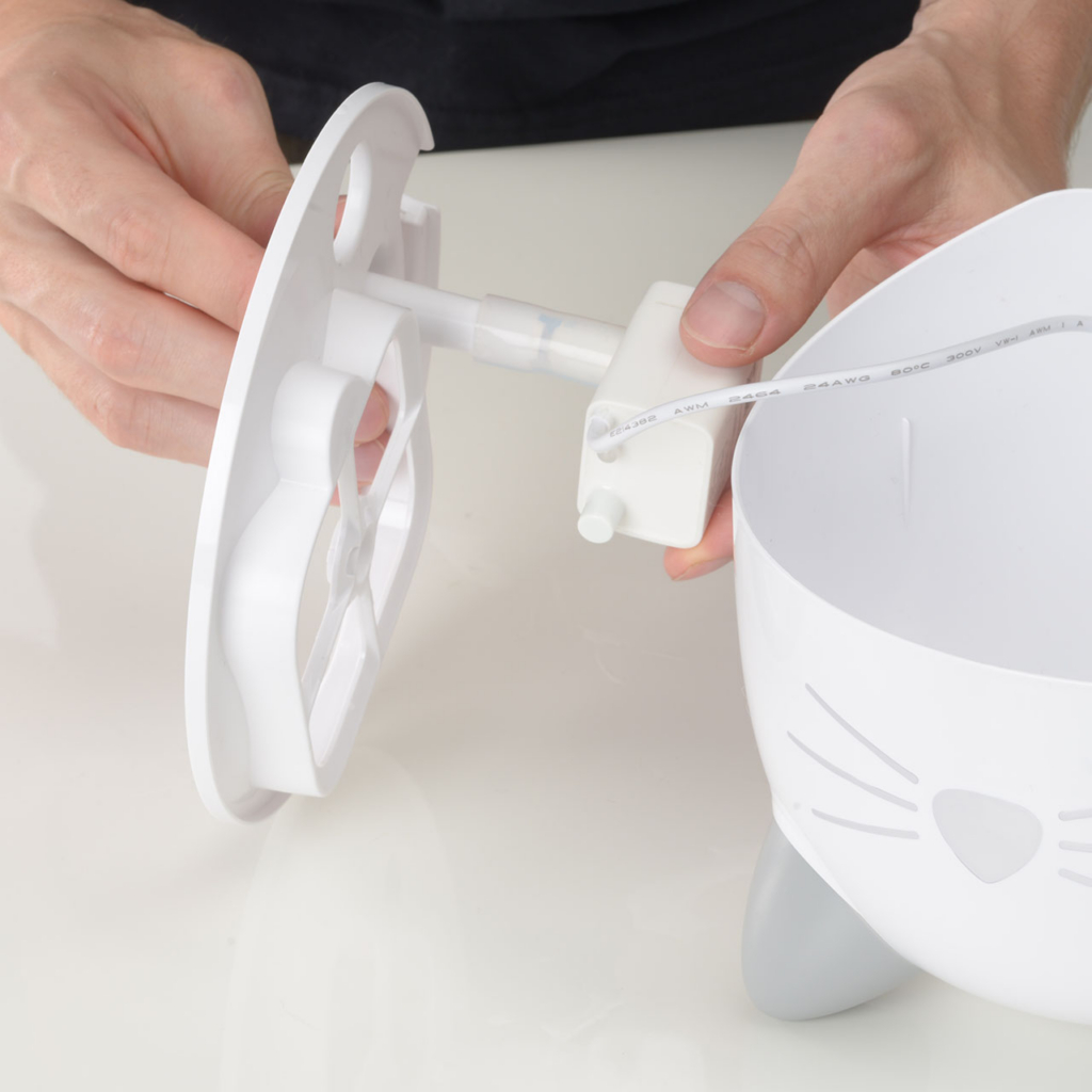 connecting inner top to tube PIXI mini fountain