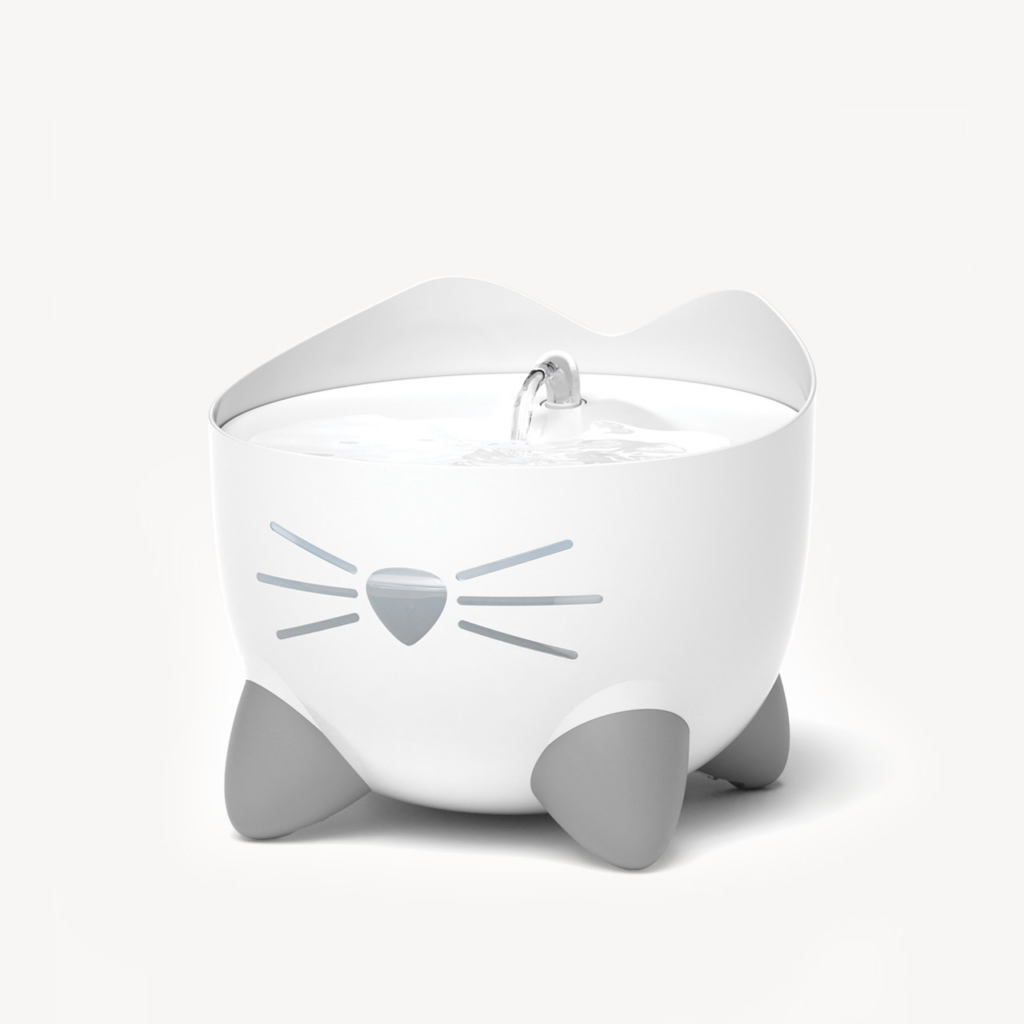 Catit PIXI Mini Fountain on light grey background