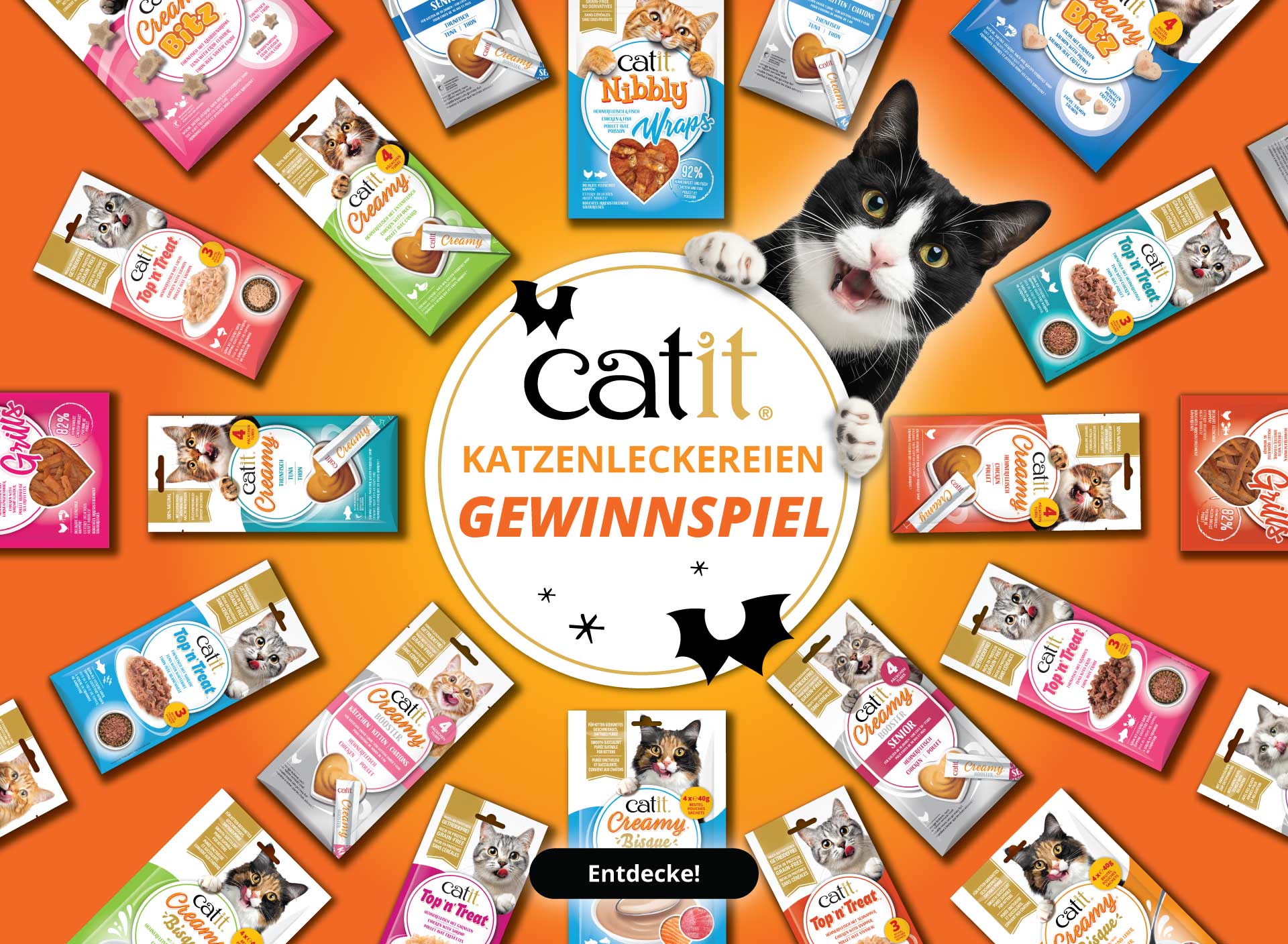 Catit Katzenleckereien - gewinnspiel!