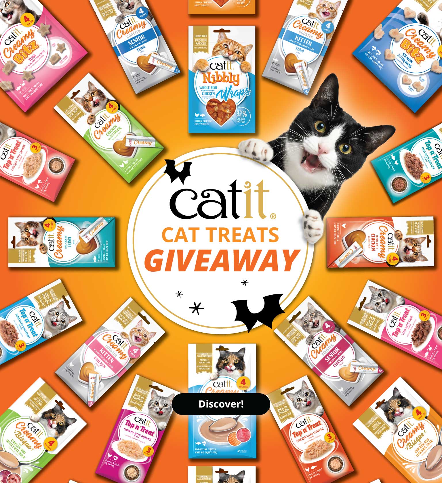 Catit Cat treats - giveaway