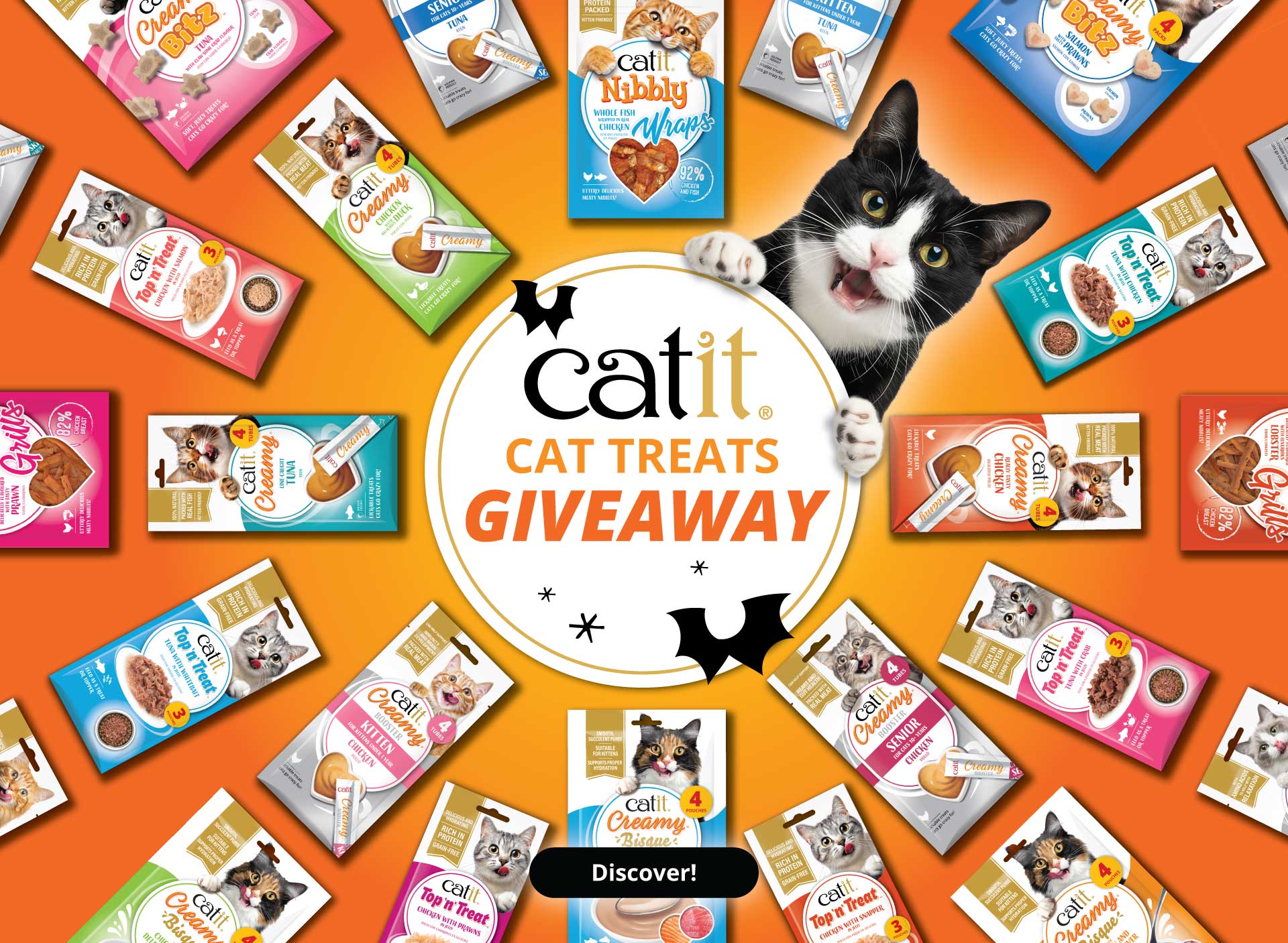 Catit Cat treats - giveaway